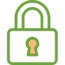 Icon of a padlock